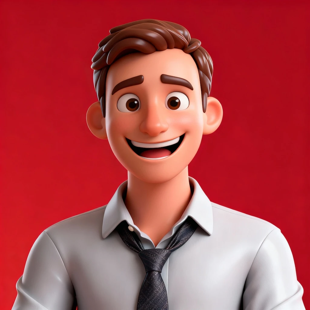 3D Caricature Of Yourself AI-generated image prompt example